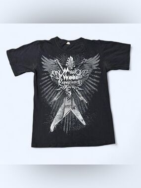 Y2K Grunge Black Graphic Tee!